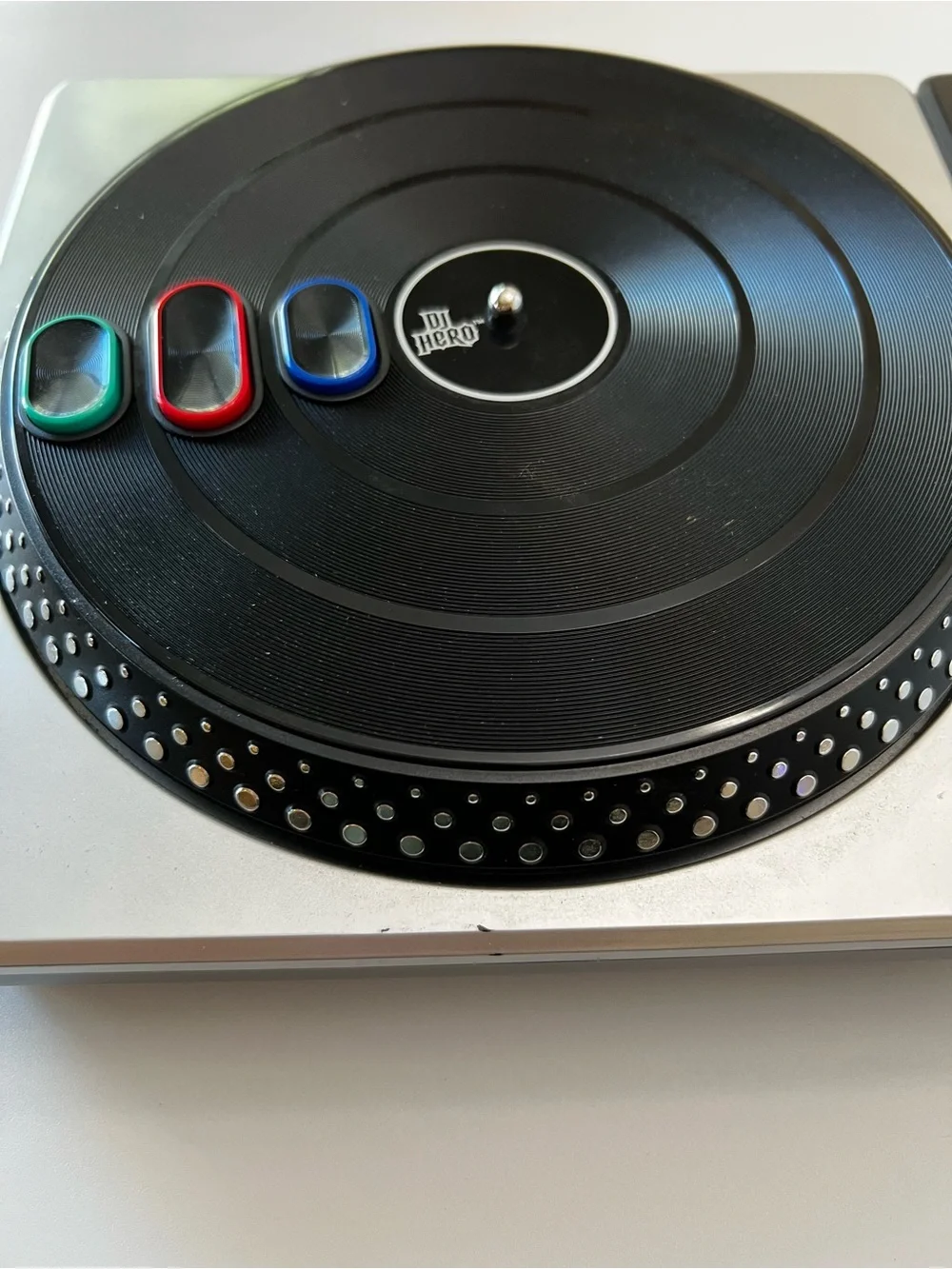 Nintendo Wii DJ Hero Turntable Controller  TESTED
